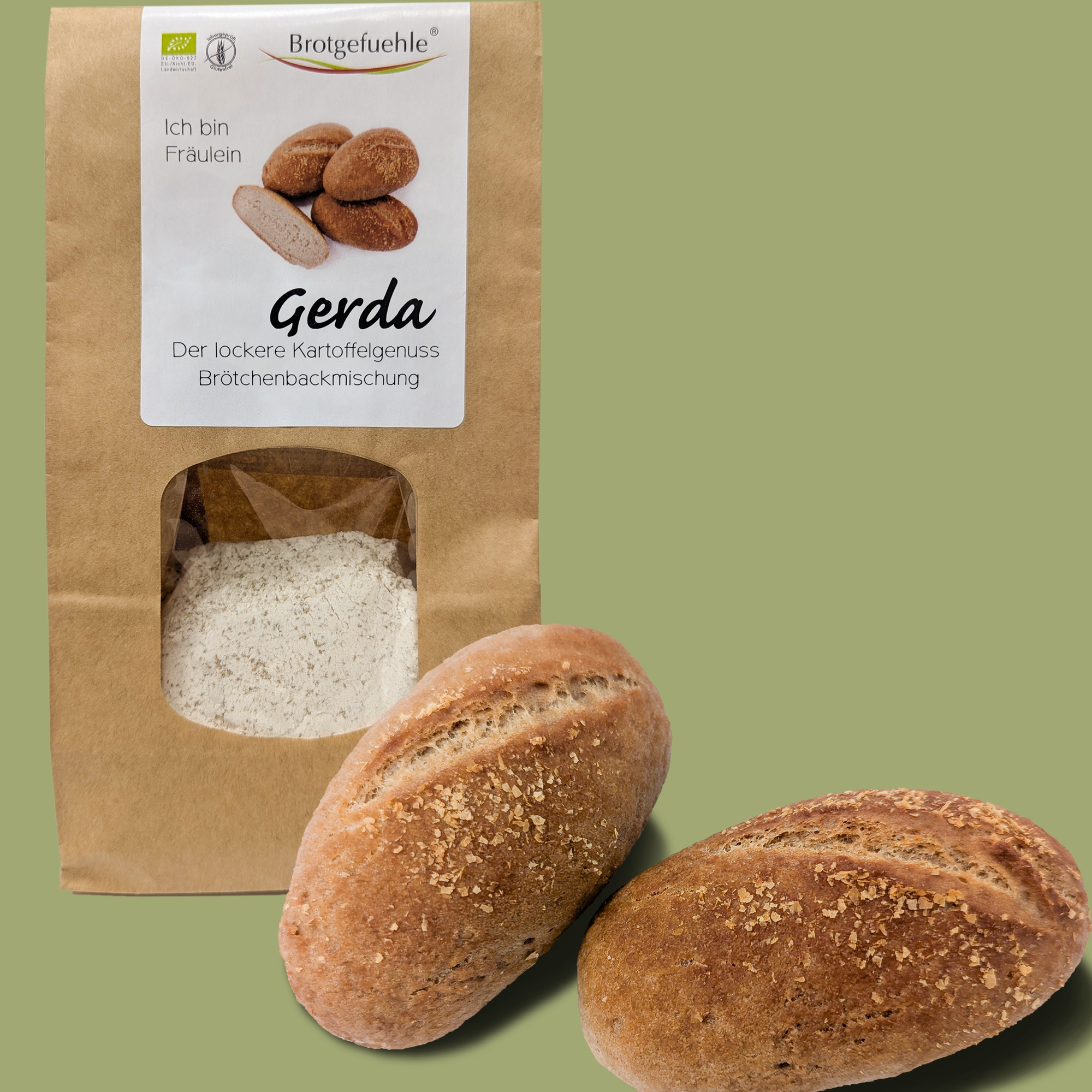GERDA - Gluten-Free Organic Roll Mix