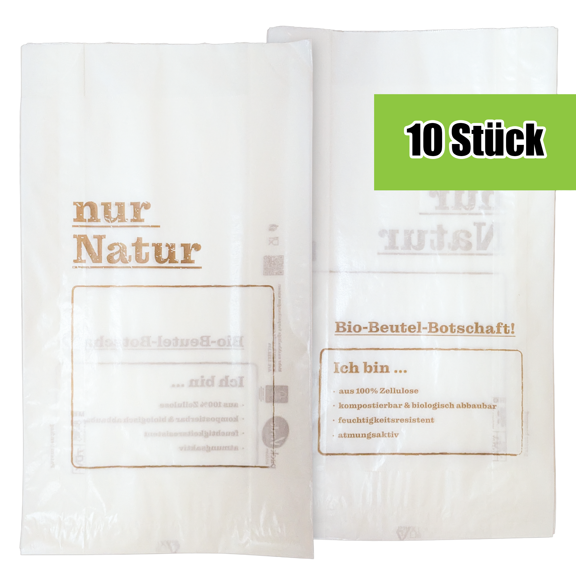 Freshness Starter Kit – Linen Bag + 10 Food Storage Bags