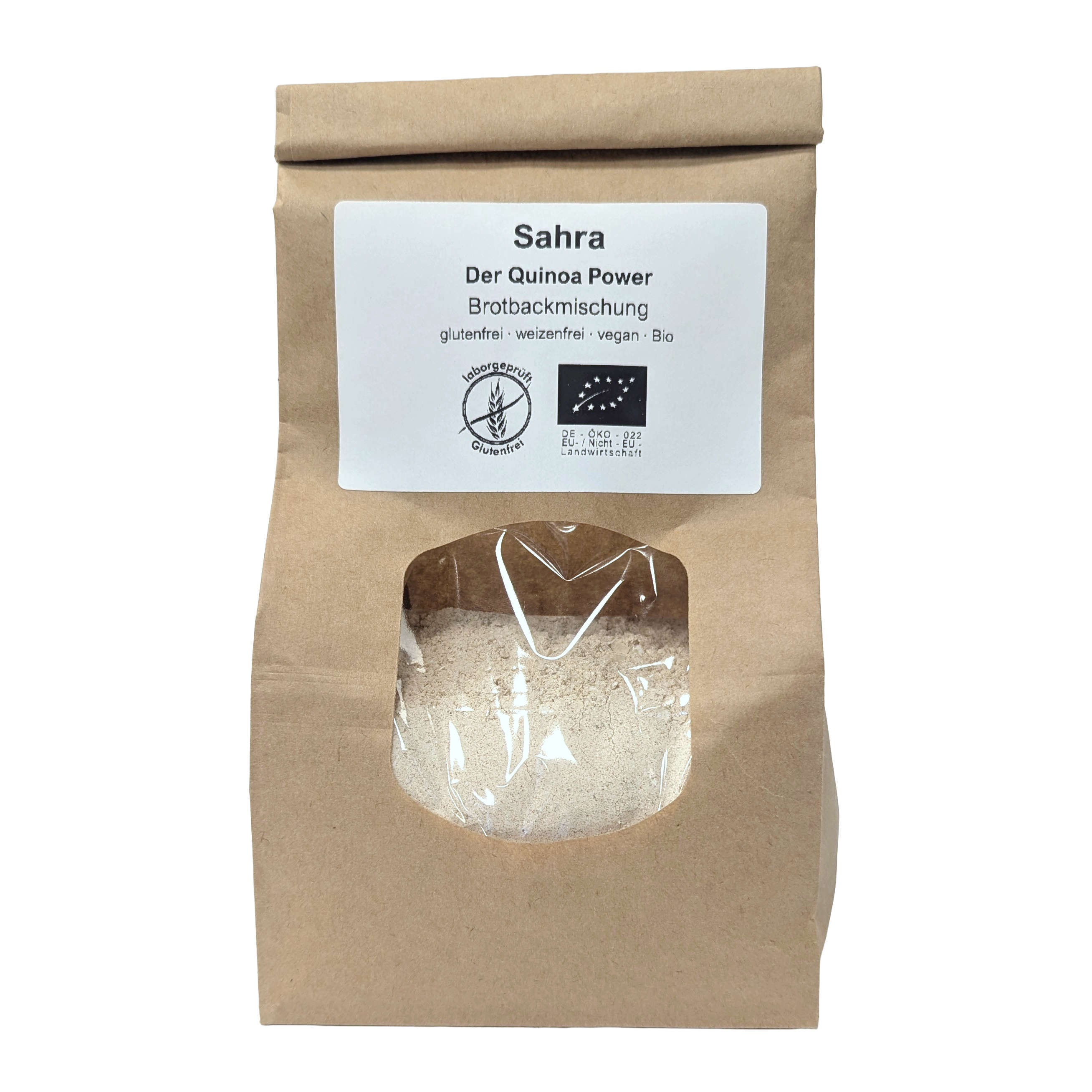Sarah - the delicate buckwheat bread - gluten-free organic baking mix